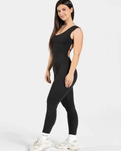 Cheap Femme Backless Jumpsuit 