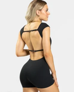 Flash Sale Femme Backless Short Jumpsuit 
