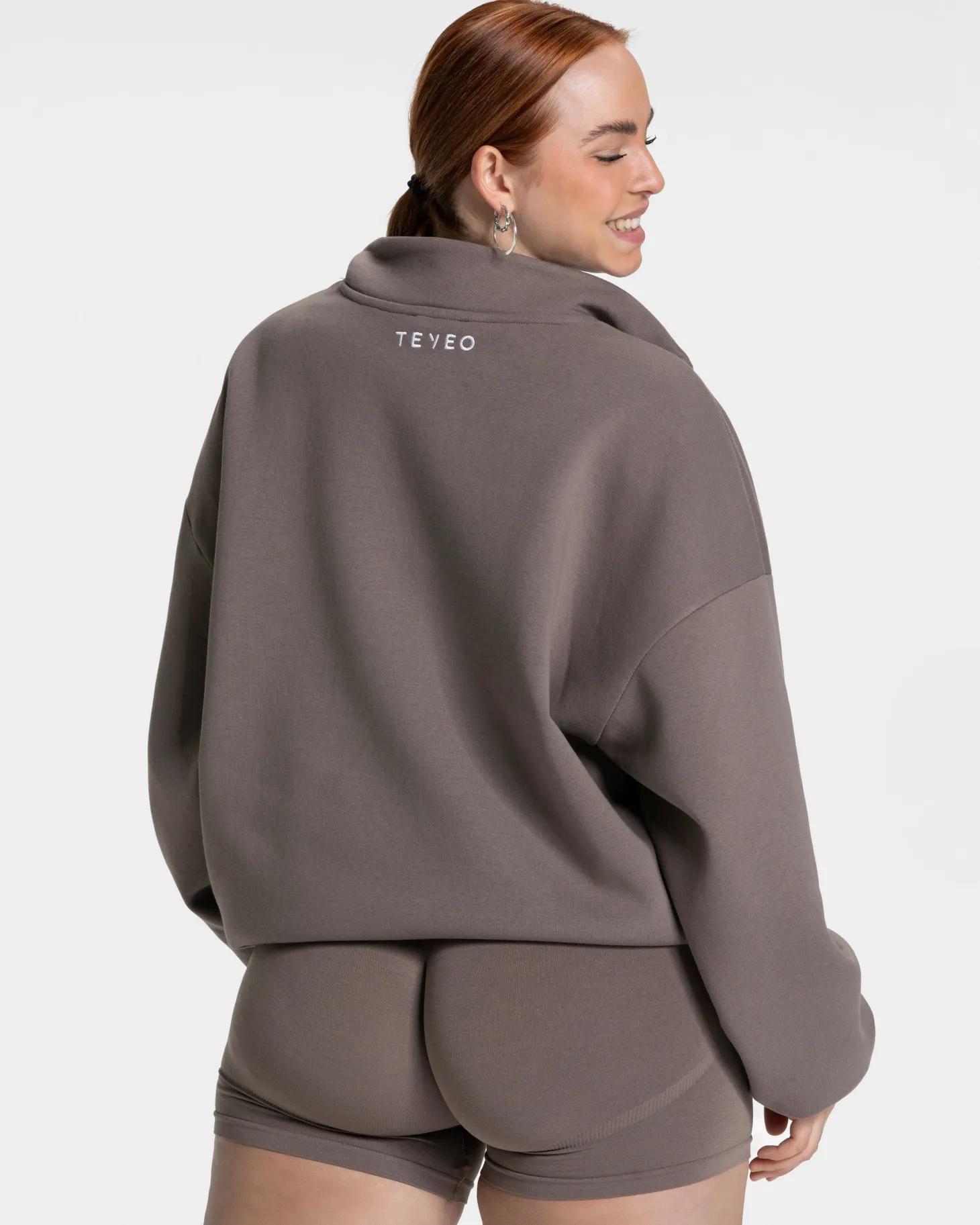 Online Femme Half Zip Sweater "" Damen Hoodies & Jacken