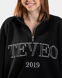 New Femme Half Zip Sweater "" Damen Hoodies & Jacken