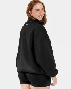 New Femme Half Zip Sweater