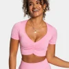 New Focus Crop Top "" Damen T-shirts | Tops