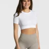 Outlet Sensation Crop Top "" Damen T-shirts | Tops