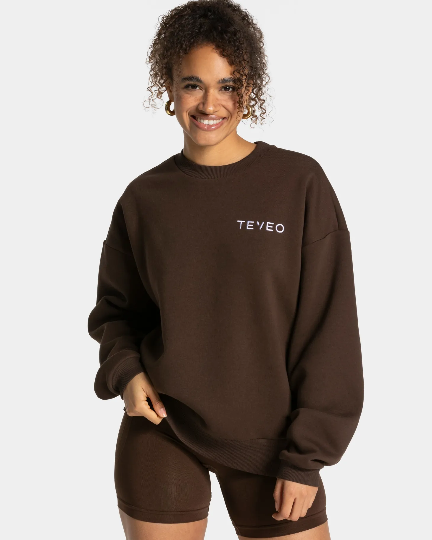 New Signature Oversized Sweater "" Damen Hoodies & Jacken