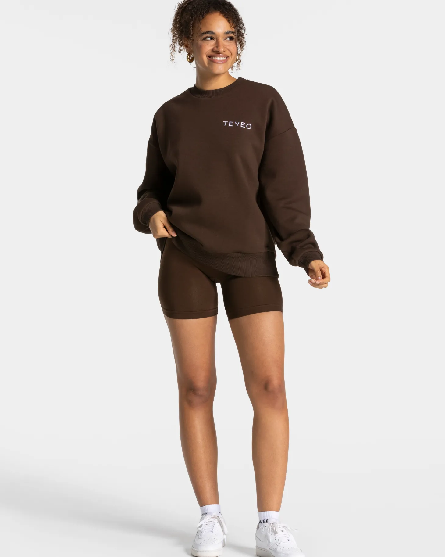 New Signature Oversized Sweater "" Damen Hoodies & Jacken