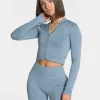 Discount Statement Zip Jacke "" Damen Longsleeves