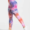 Outlet Tie Dye Scrunch Leggings "" Damen Leggings & Hosen