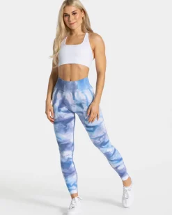 New Tie Dye Scrunch Leggings